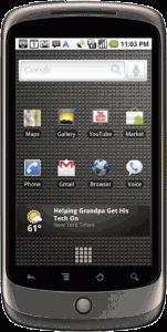 Nexus One (Bild von der offiziellen Webseite)