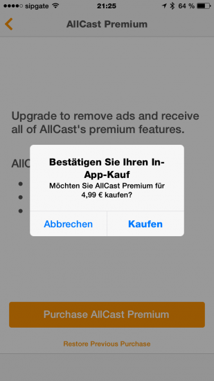 Allcast Premium