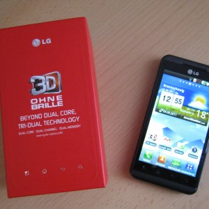 LG Optimus 3D inkl. Verpackung