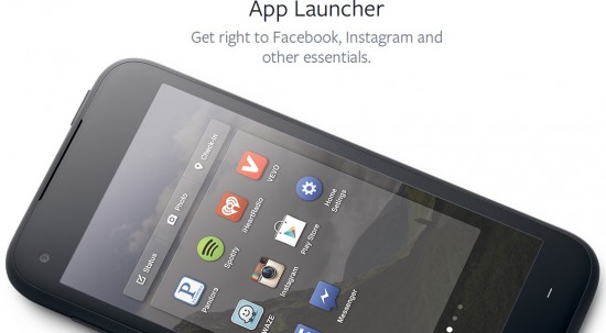 Facebook Home App Launcher