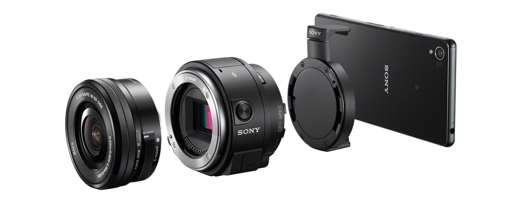 Sony QX1 – Lens-Style Kamera mit APS-C Sensor!