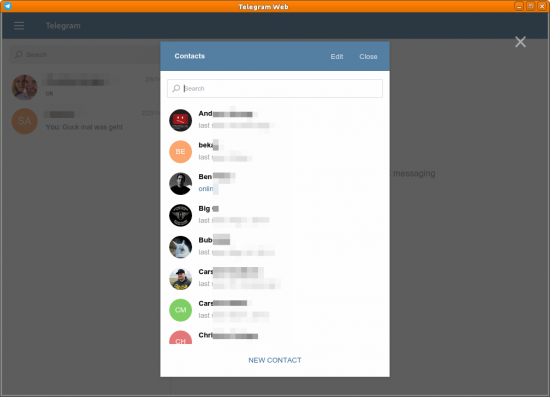 Telegram Client Ubuntu Kontakte