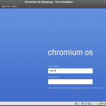 Chromium OS Anmeldung