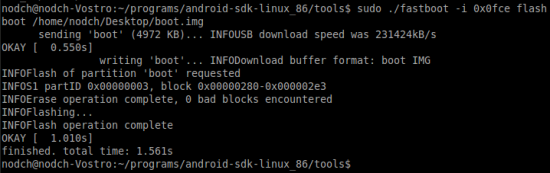 Fastboot Xperia PLAY unter Ubuntu 11.04