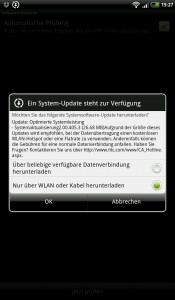 HTC Flyer Update 2.00.405.3 Schritt 1