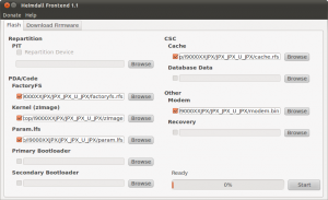 Heimdall Ubuntu Beispiel: Firmware JPX