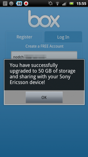 Sony Ericsson Box Promo Nodch