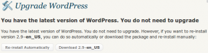 Wordpress 2.9 Carmen